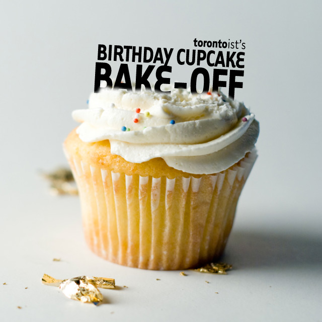 Torontoist birthday cupcake bake-off