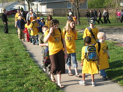West Boulevard Elementary Walking School Bus