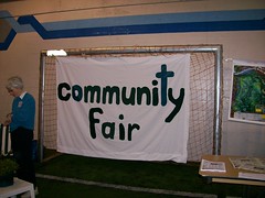 Oak Bay Community Association Fair sign