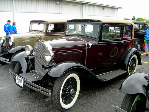 1931 Model A Ford Victoria w/hot water faucet option 