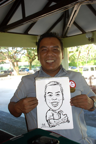 Caricature live sketching for Costa Sands Resort Day 2 - 2