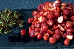 strawberries, decapitated