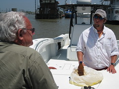 NWF President Talks to Fishing Boat Captain