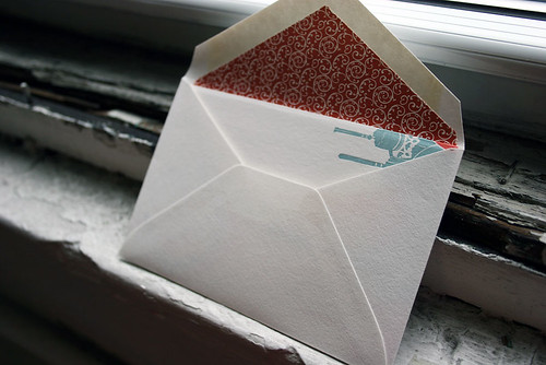 Letterpress greeting cards - lanterns! - by Smock