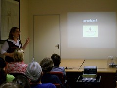 Rebecca Kahn presented on Cultural Artefacts - Online Archives for South African Heritage 