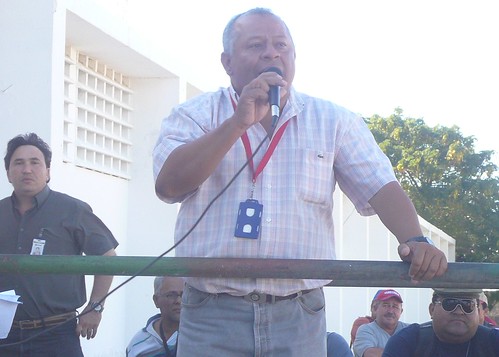 Iván Freites, sec. general del Sutpgef y dirigente de CCURA-Petróleo