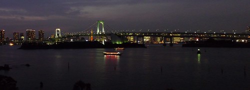 Rainbow Bridge, view from Odaiba