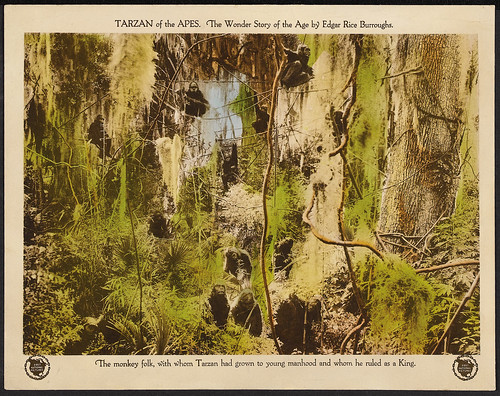 TARZAN OF THE APES (1918) lobby card