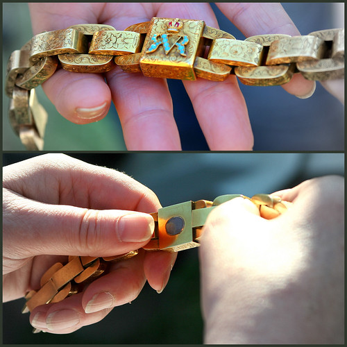 Victorian bracelet -- the Queen herself presented these to members of the public