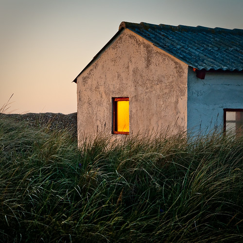 Houses in Lild Strand - Glowing Window