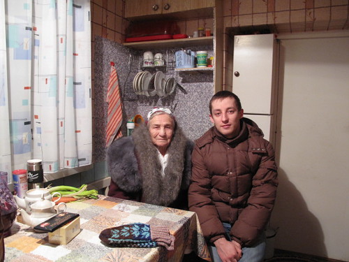 Grandma Zina and me ©  Sergey Yakunin