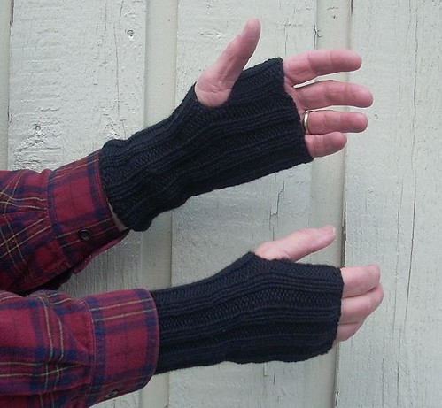 Dad's Fingerless Mitts