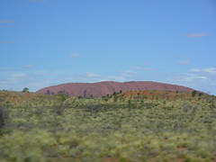 Primera imatge de l'Uluru