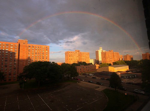 Rainbow over NY