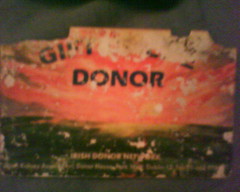 Organd Donor Card (Battered)