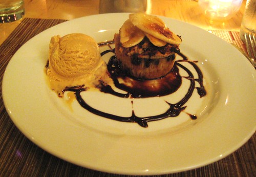 Peanut Butter Chocolate Chip Bread Pudding @ BLD Restaurant by you.
