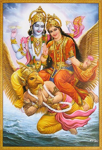 Vishnu- Lakshmi - Garuda