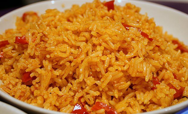 Spicy chili rice