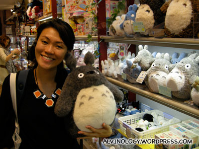 Rachel loves Totoro!