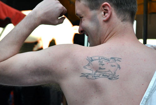 Matt Finarelli Pig Tattoo for