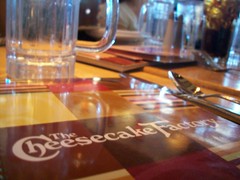 Lunch @ The Cheesecake Factory