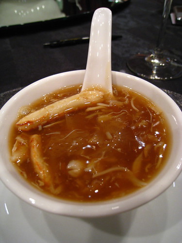 Braised Shark's Fin Soup with Crabmeat