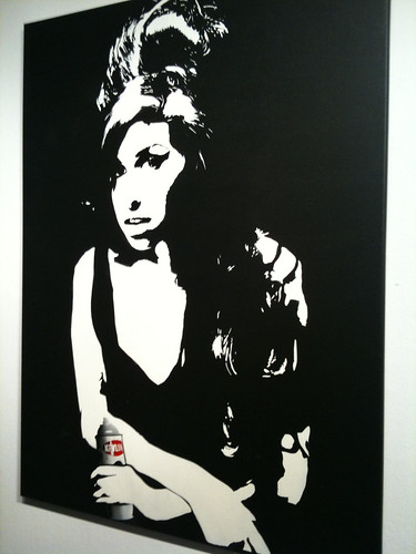 Blek le Rat - Amy Winehouse by Miss Kim SF