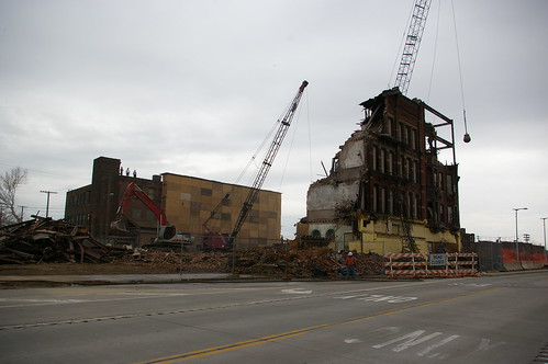 Demolition on Euclid Avenue