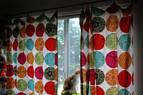sheet curtains