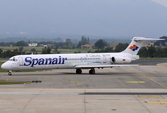 Spanair (A Coruña) MD-82 EC-HHF GRO 31/05/2008