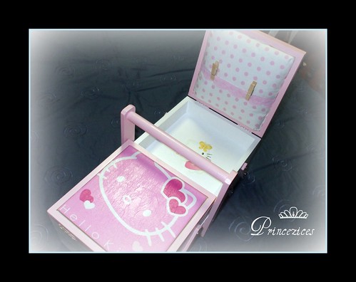 caixa Costura "Hello Kitty"