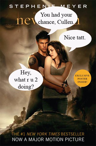 funny New Moon book cover