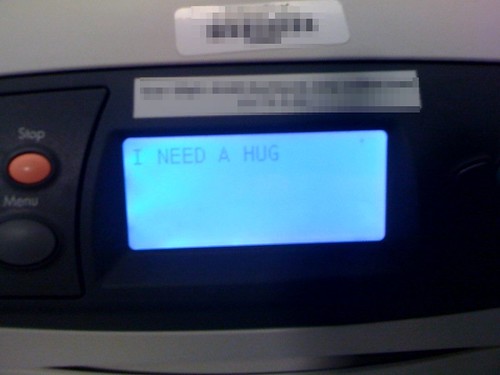 Poor Little Printer...