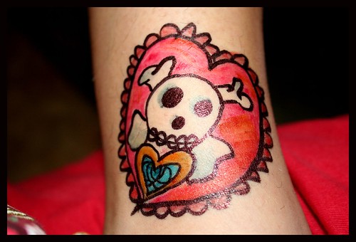 colorful skull tattoos Tattoos Gallery