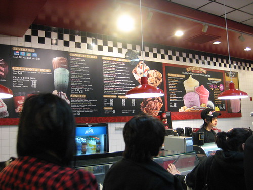 Coldstone Creamery by you.