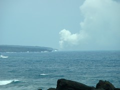 cloudy beach of maui big island