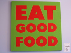 sawicki's eat good food sign
