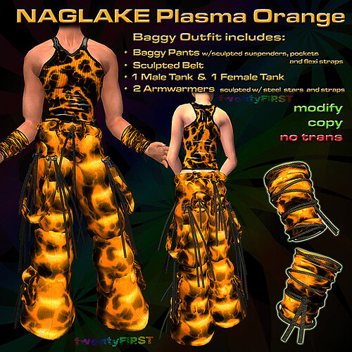 NAGLAKE Plasma Orange