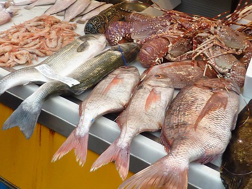 Fish market, Malaga