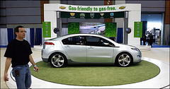 Chevrolet Volt is a plug-in hybrid vehicle being produced by General Motors.  