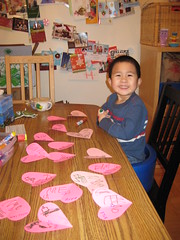 Owen with his cards