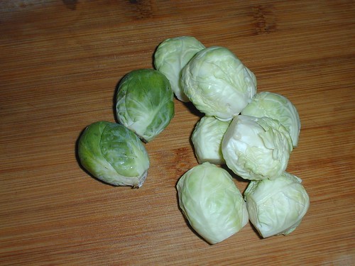 Raw Brussels Sprouts
