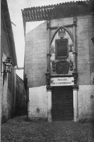 Posada de la Hermandad en el siglo XIX. Fotografía de Jean Laurent. Archivo Ruiz Vernacci