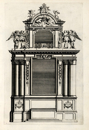 011-Livre d’architecture d’autels, et de cheminees- Barbet Jean-1633- © Institut national d’histoire de l’art