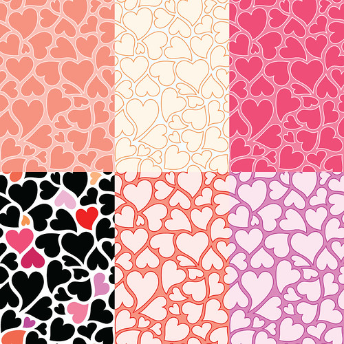pattern backgrounds for twitter. Free hearts patterns, twitter