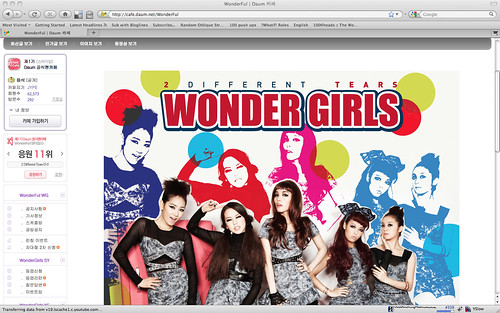 Wonder Girls Daum