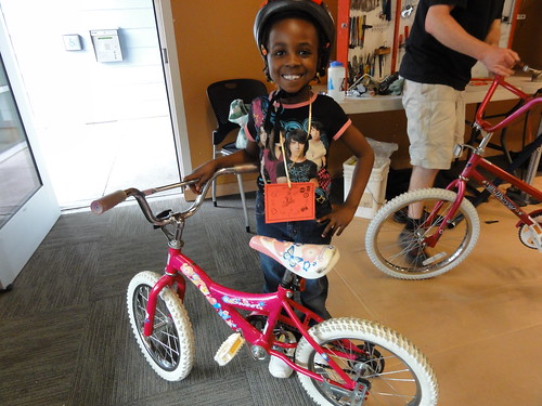 Bikes for Kids at New Columbia