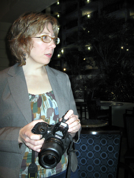 Alyce with The Pirate's Camera (Click to enlarge)