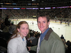 Clare & Dennis at Avalanche Game