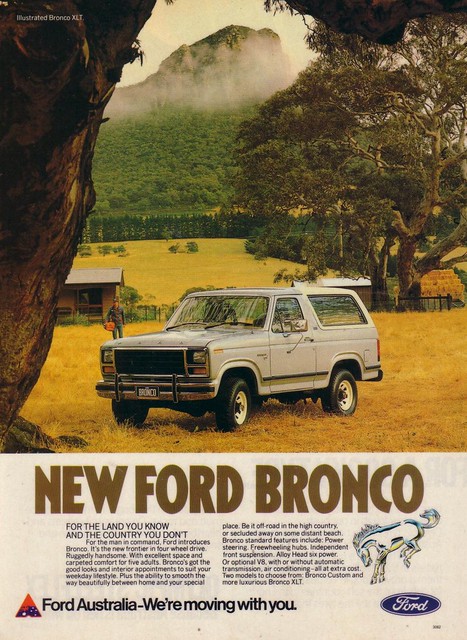 ford 1982 4wd bronco